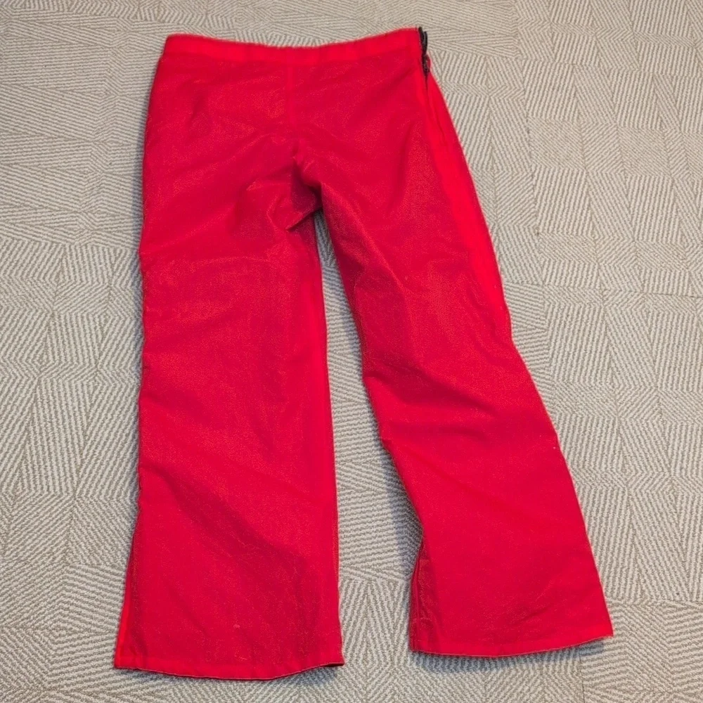 Columbia Reversible Black Red Snowboard Ski Snow Pants Not Padded Size Large